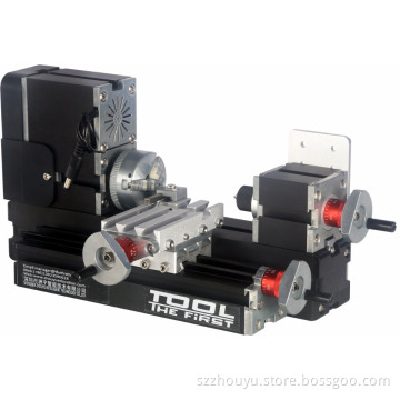 Big power 60W Mini Metal Lathe machine for DIY ,model making hobby